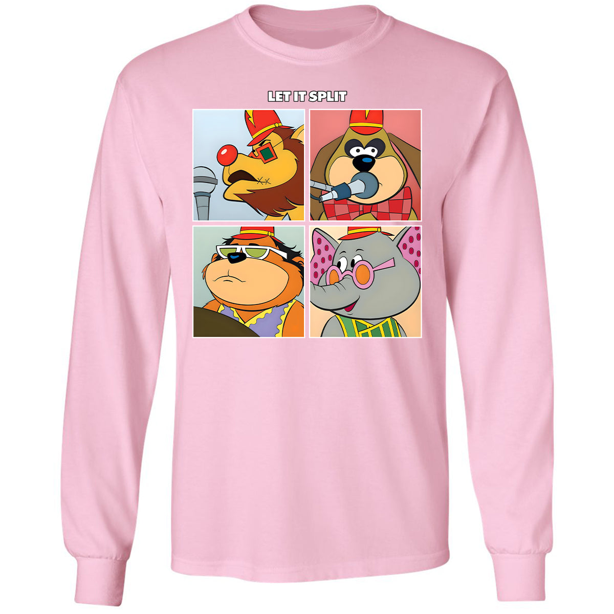 Long Sleeve T-Shirt - LS3N25CS - Light Pink - 3