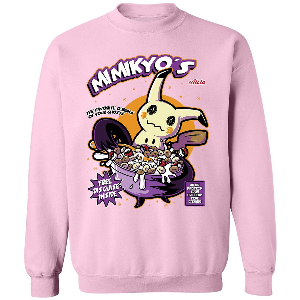 Classic Unisex Sweatshirt - YPD61UQ8 - Light Pink - 3