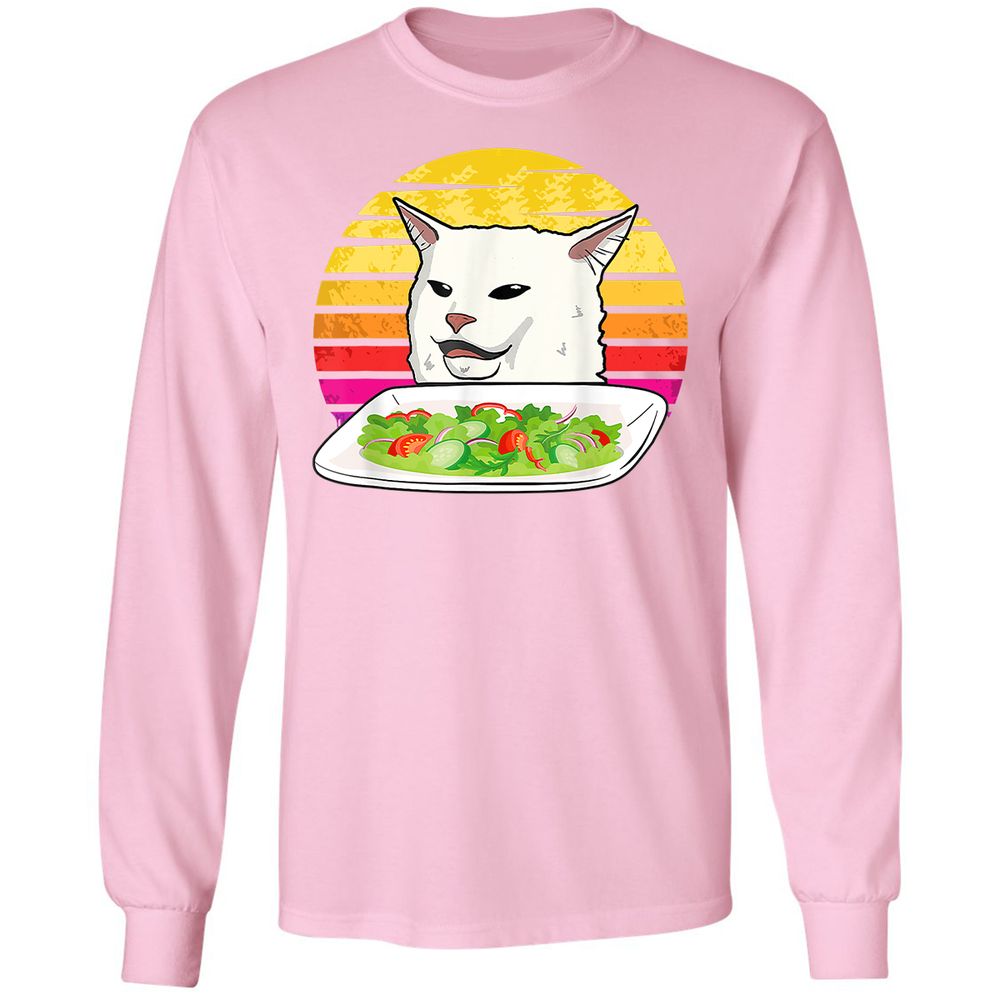 Long Sleeve T-Shirt - P2M5EKQ6 - Light Pink - 3