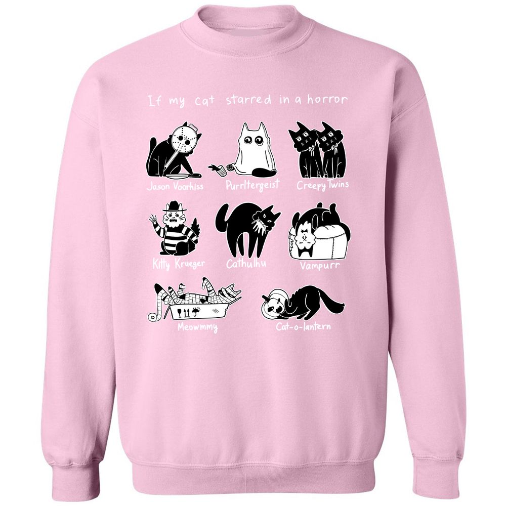 Classic Unisex Sweatshirt - N4V3T557 - Light Pink - 3
