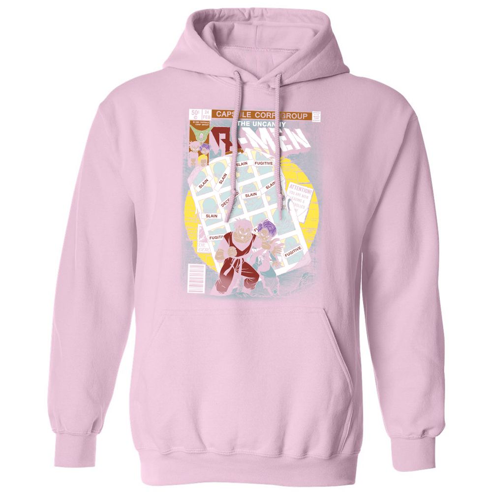 Classic Unisex Hoodie - UKPA8C4V - Light Pink - 3