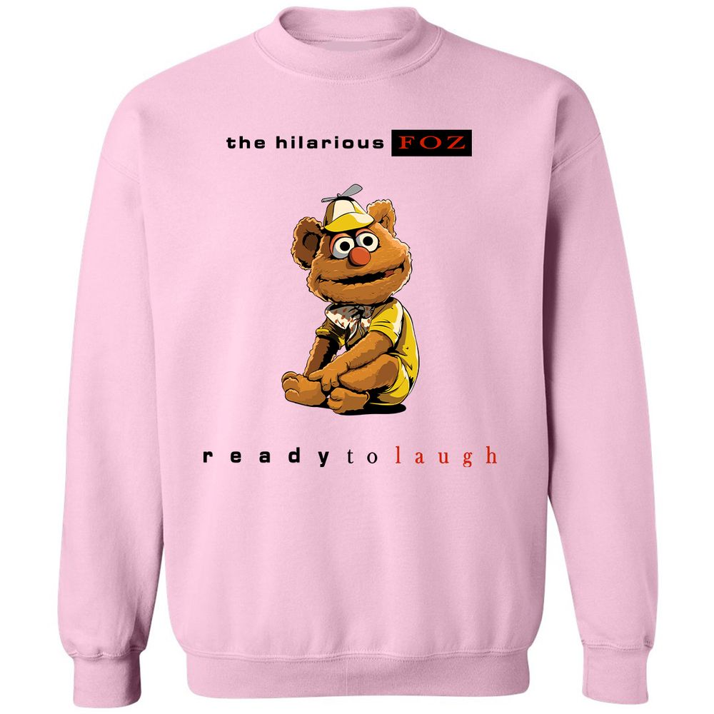 Classic Unisex Sweatshirt - 5HVZQ6KN - Light Pink - 3