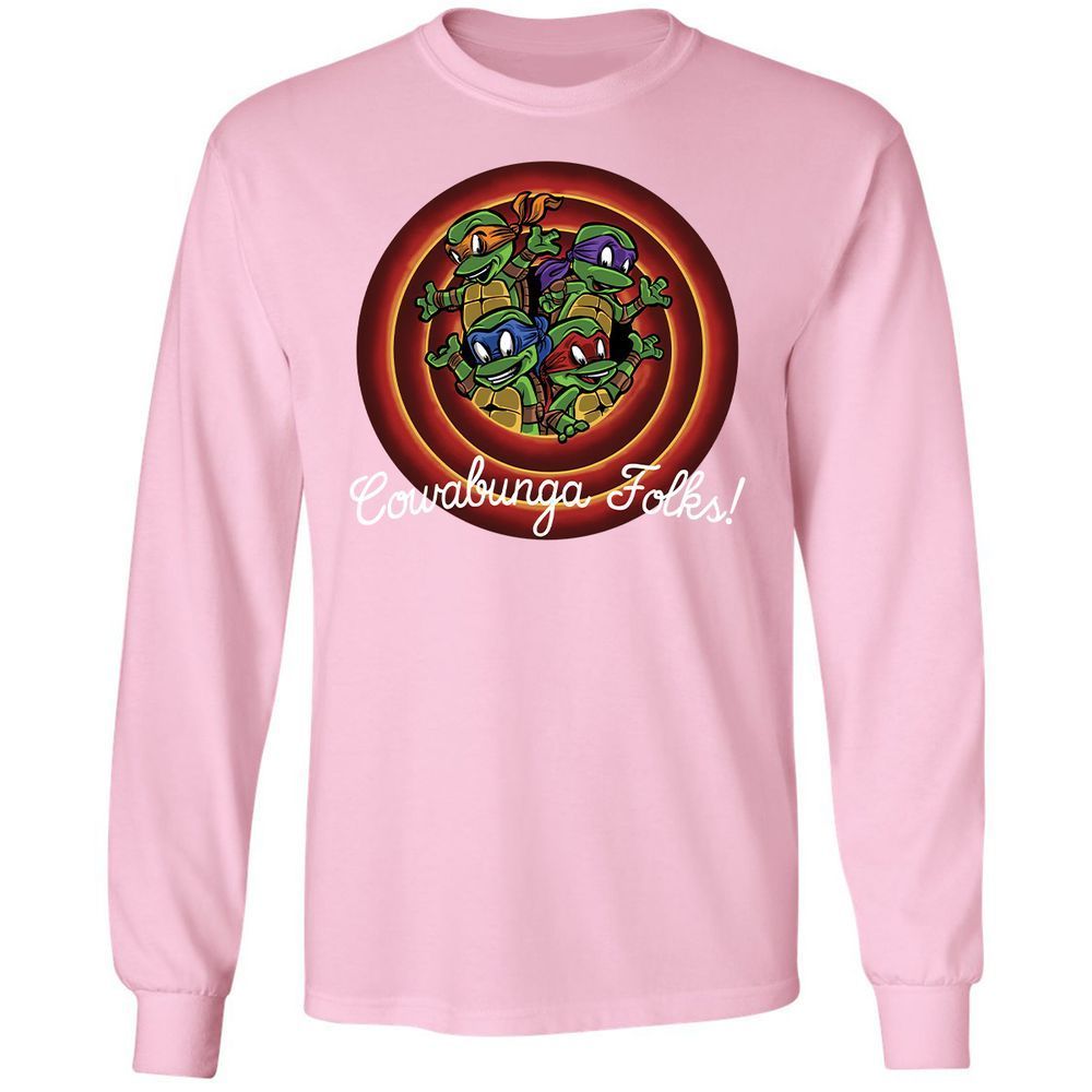 Long Sleeve T-Shirt - PYBEYTFG - Light Pink - 3