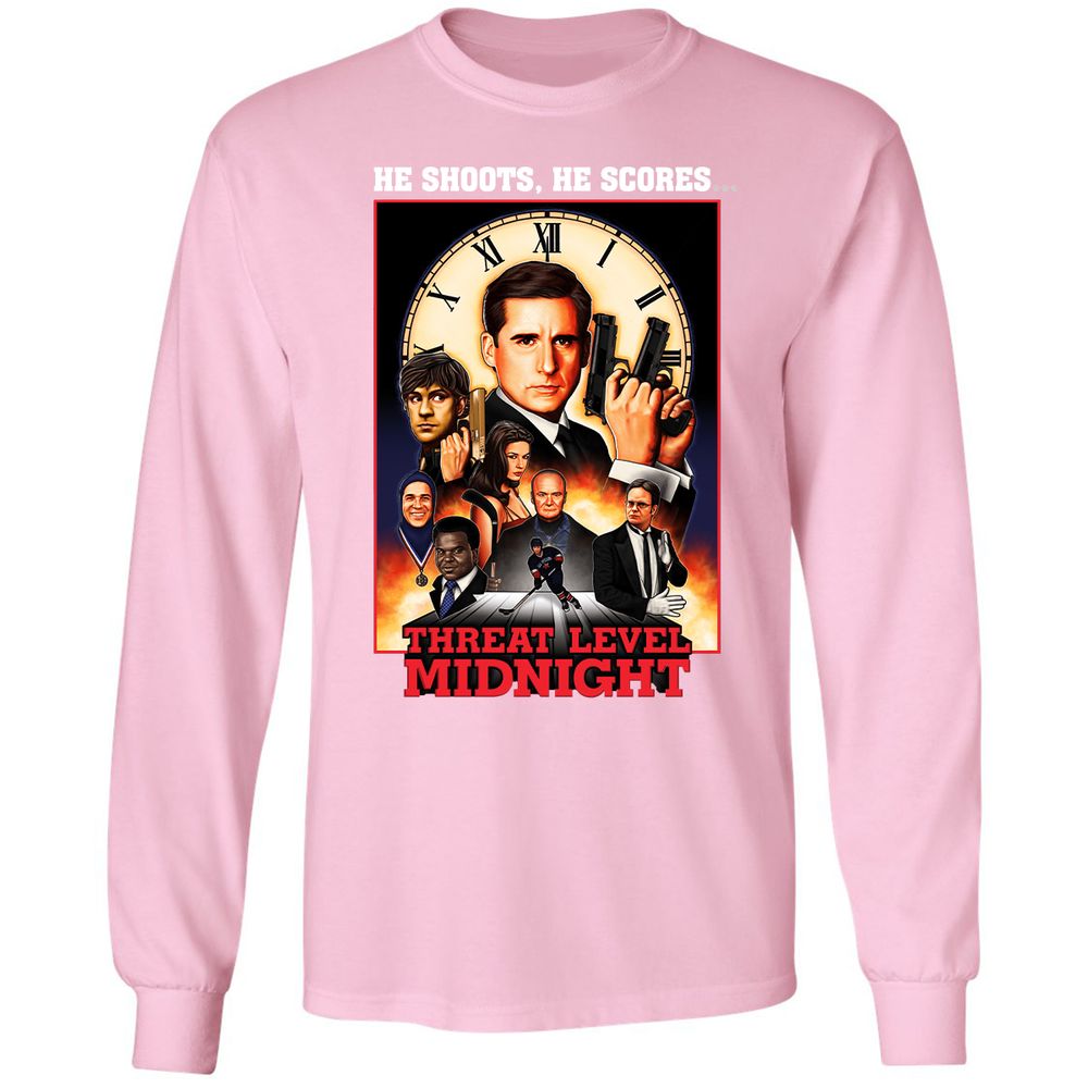 Long Sleeve T-Shirt - 14XJX6CS - Light Pink - 3