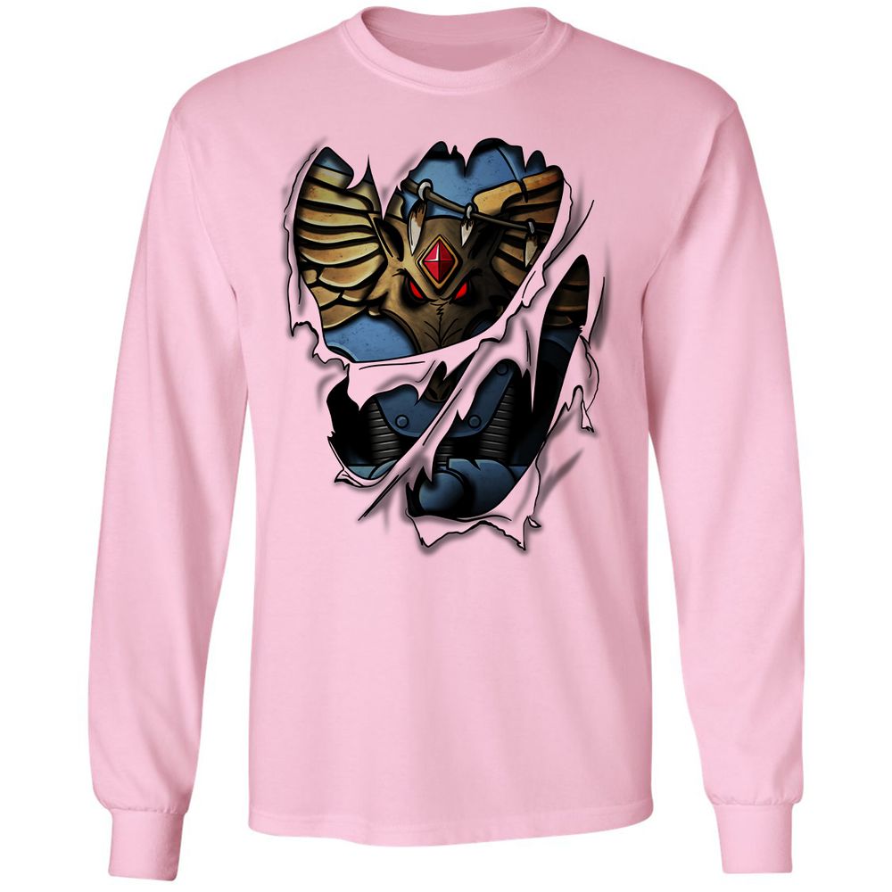 Long Sleeve T-Shirt - 4YD3RMJW - Light Pink - 3