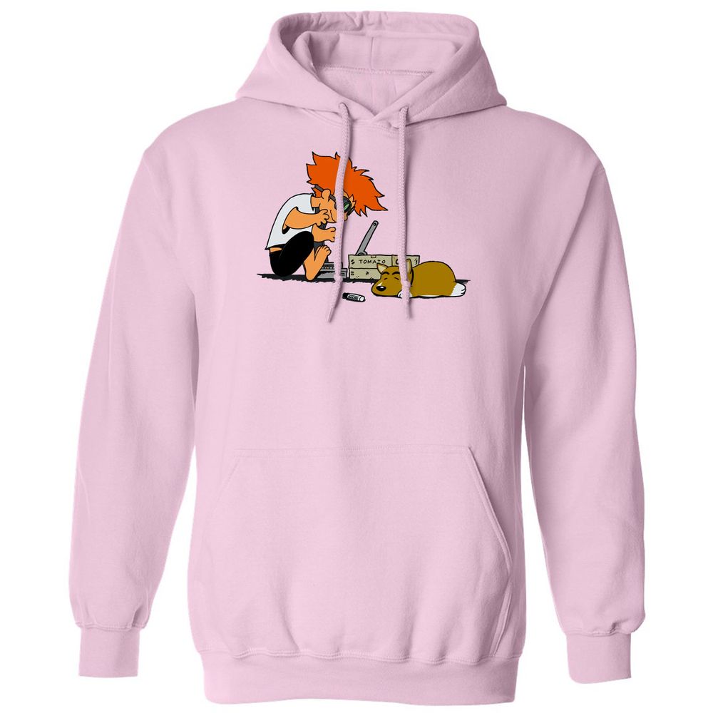 Classic Unisex Hoodie - Q1VA4LUJ - Light Pink - 3