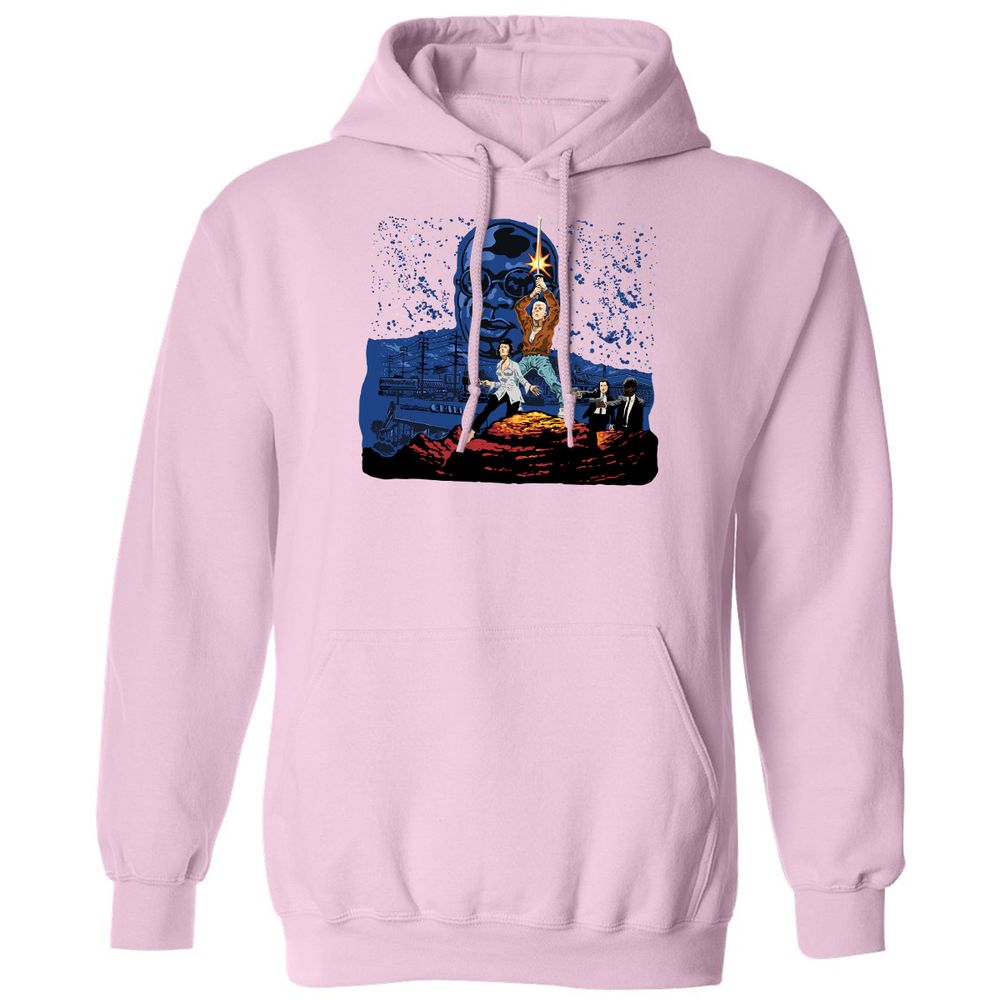 Classic Unisex Hoodie - R9RQ7GBH - Light Pink - 3