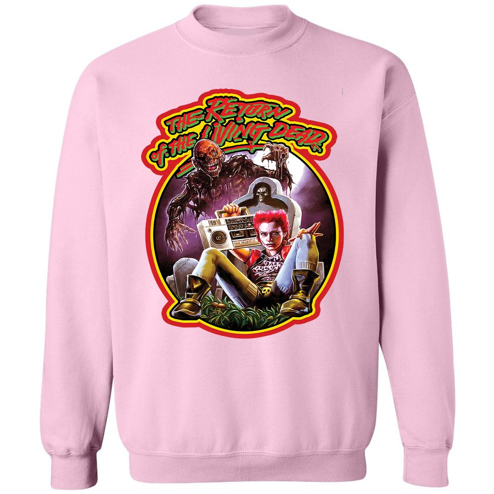 Classic Unisex Sweatshirt - P2EXSSNX - Light Pink - 3