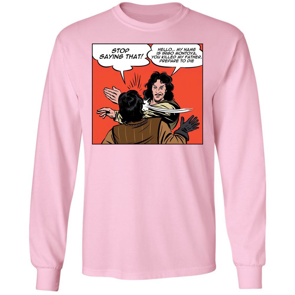 Long Sleeve T-Shirt - LSGLMH2E - Light Pink - 3