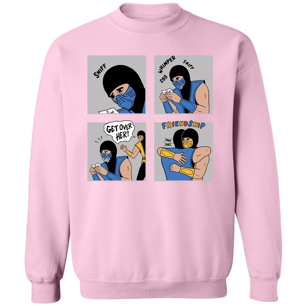 Classic Unisex Sweatshirt - 6CE16WJL - Light Pink - 3