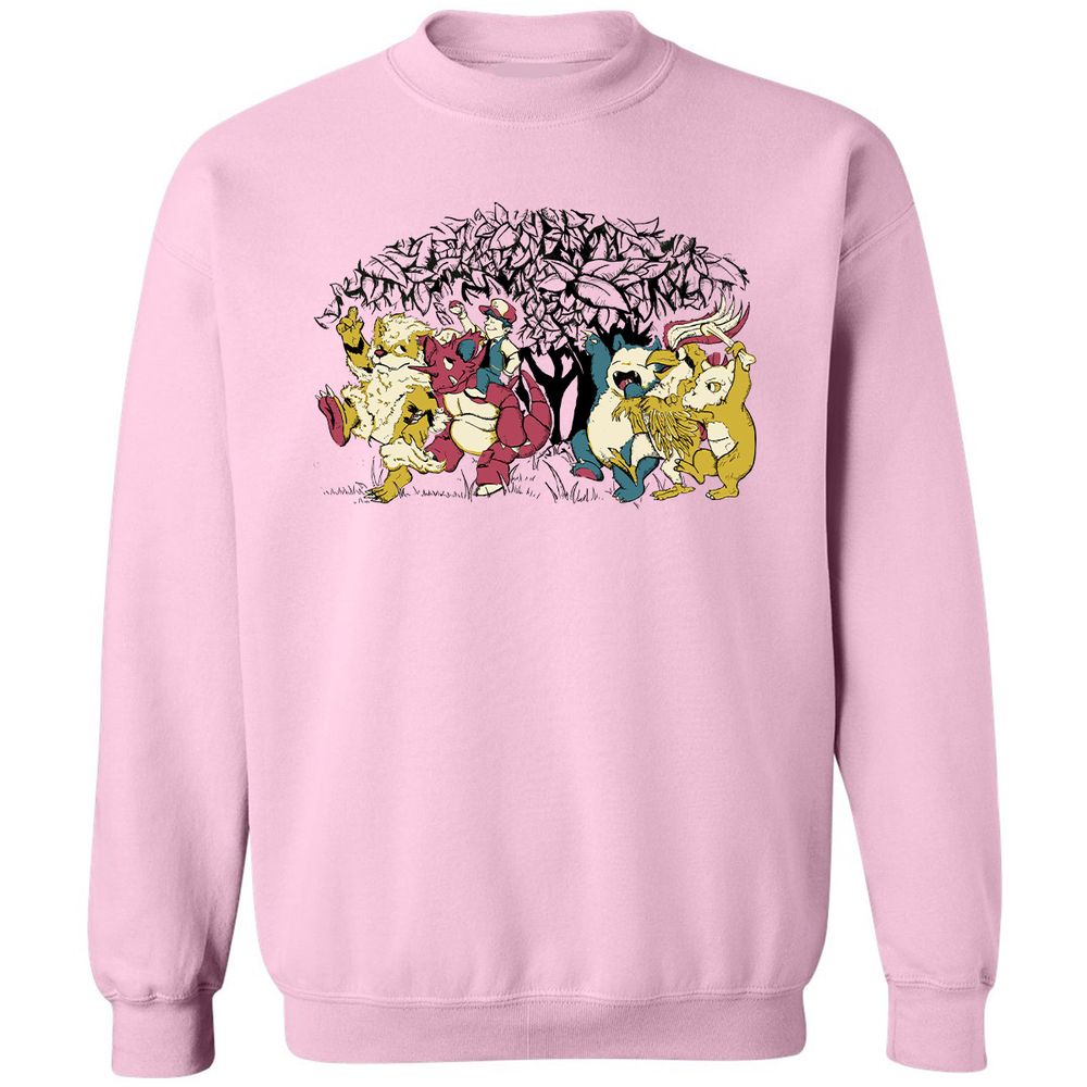 Classic Unisex Sweatshirt - RBM4SGRK - Light Pink - 3