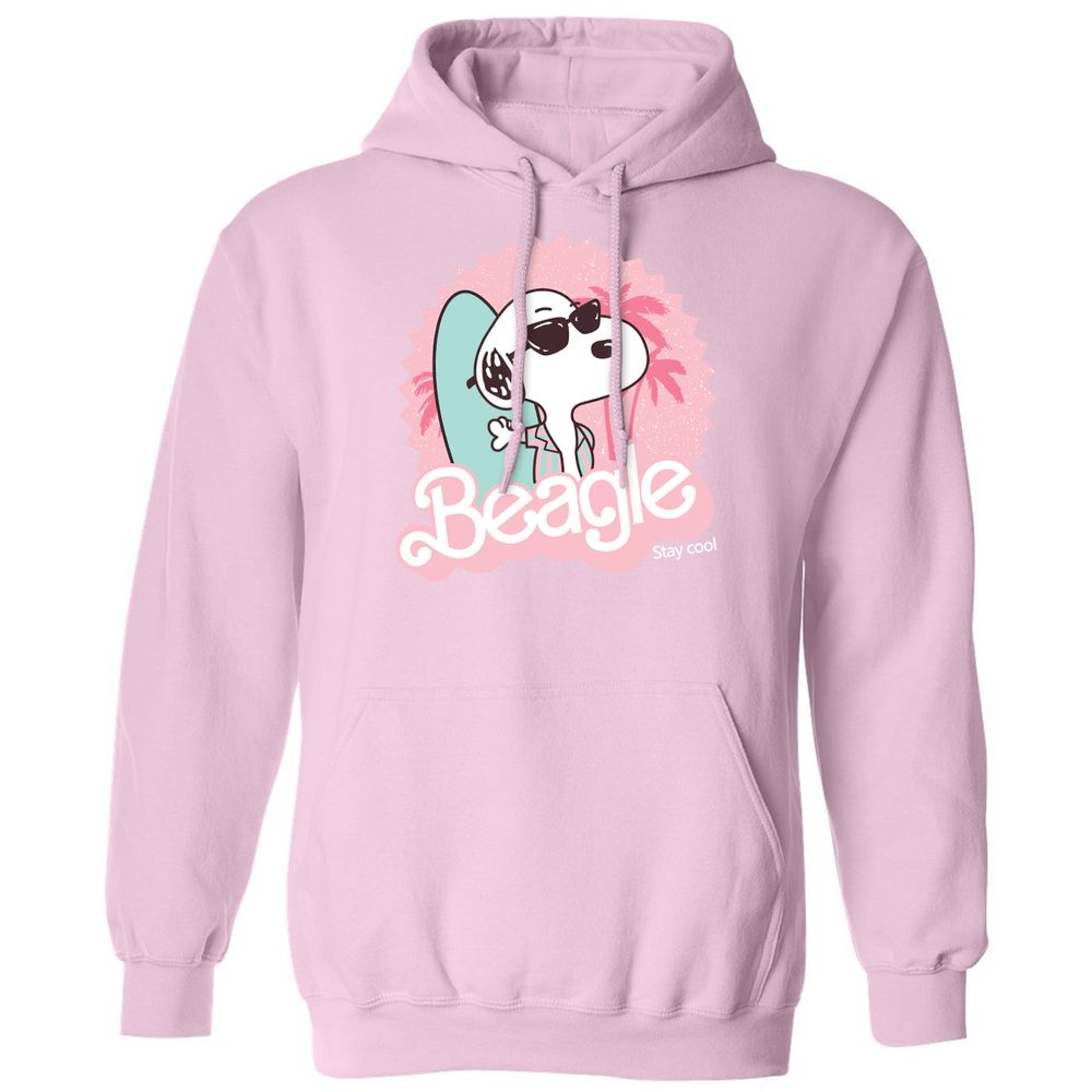 Classic Unisex Hoodie - 1PNYSQDQ - Light Pink - 3