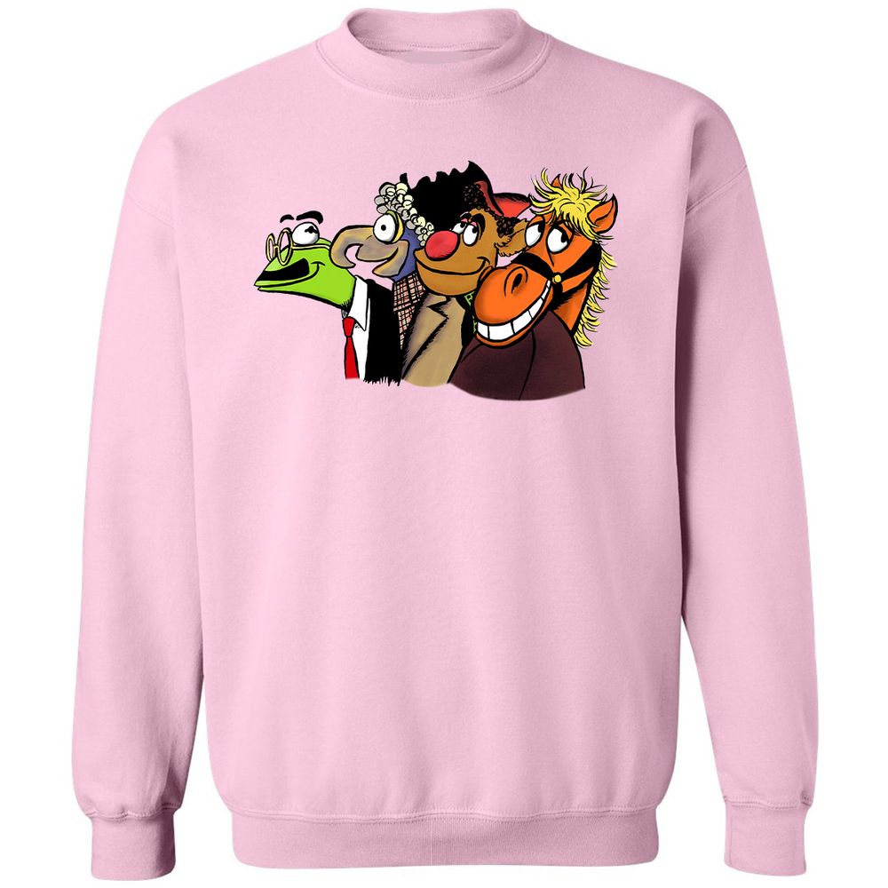 Classic Unisex Sweatshirt - 5V3D8WXD - Light Pink - 3
