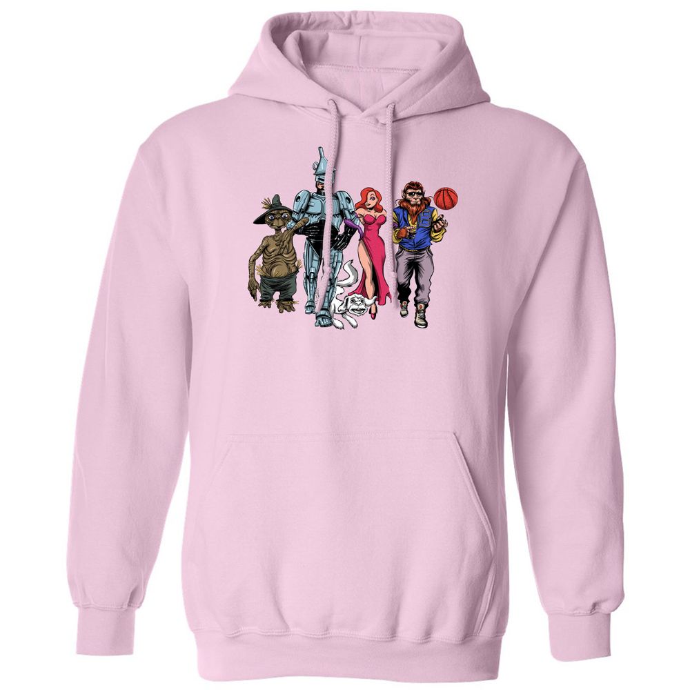 Classic Unisex Hoodie - R7P9ZH24 - Light Pink - 3