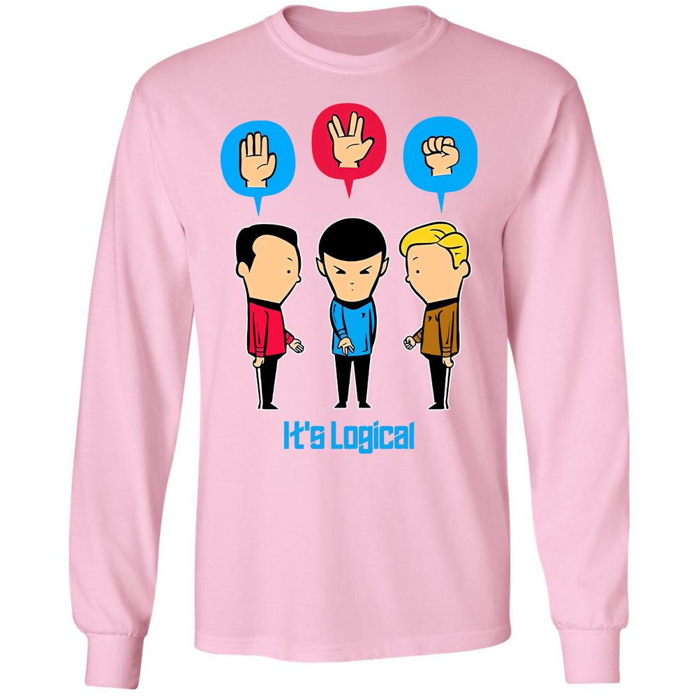 It is Logical - Light Pink - 3