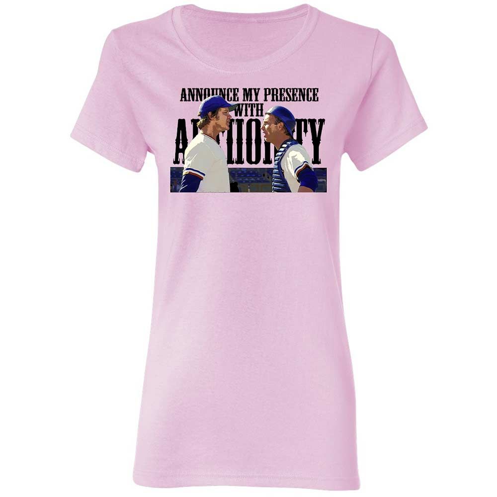 Announce my presence with authority - Light Pink - 3