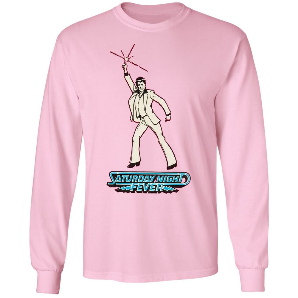 Long Sleeve T-Shirt - A4GN9LKC - Light Pink - 3