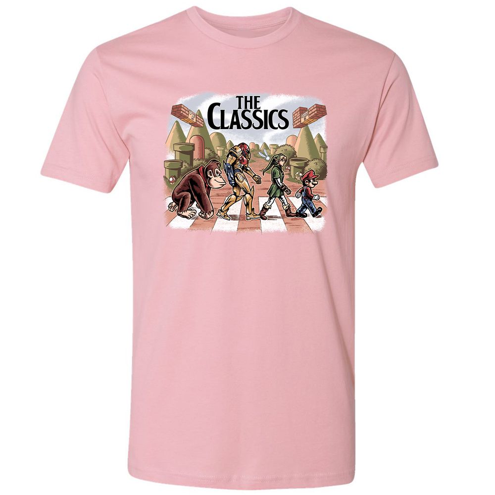Premium Unisex T-Shirt - 9894NQF6 - Light Pink - 3