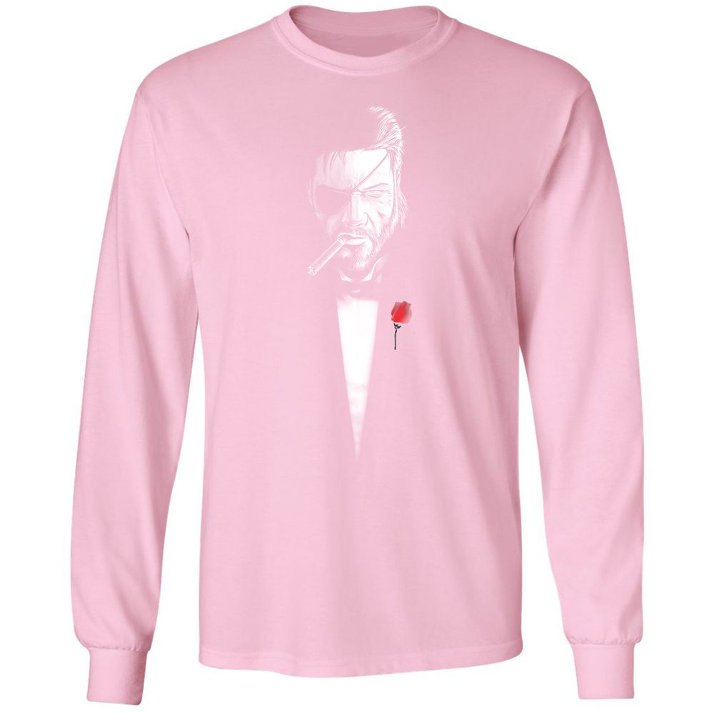 Long Sleeve T-Shirt - PERN3KVX - Light Pink - 3