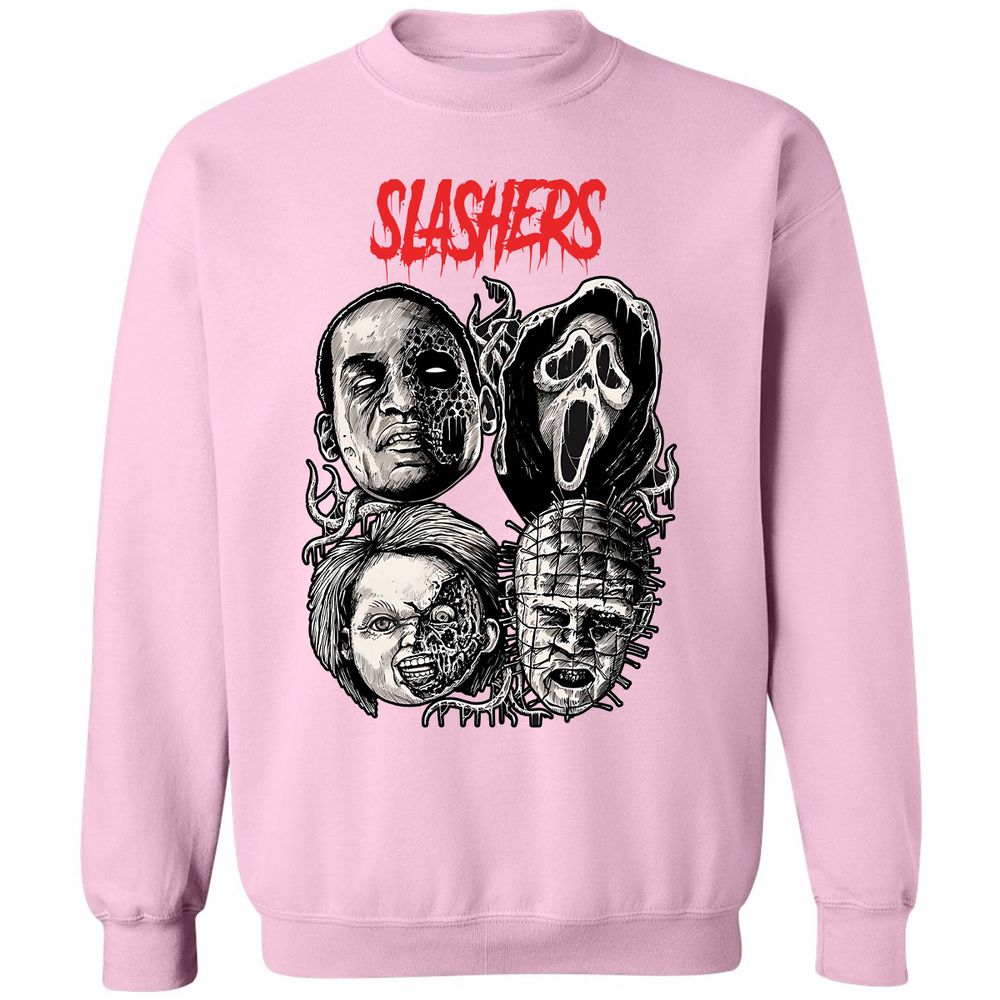 Classic Unisex Sweatshirt - 6VQA52U7 - Light Pink - 3