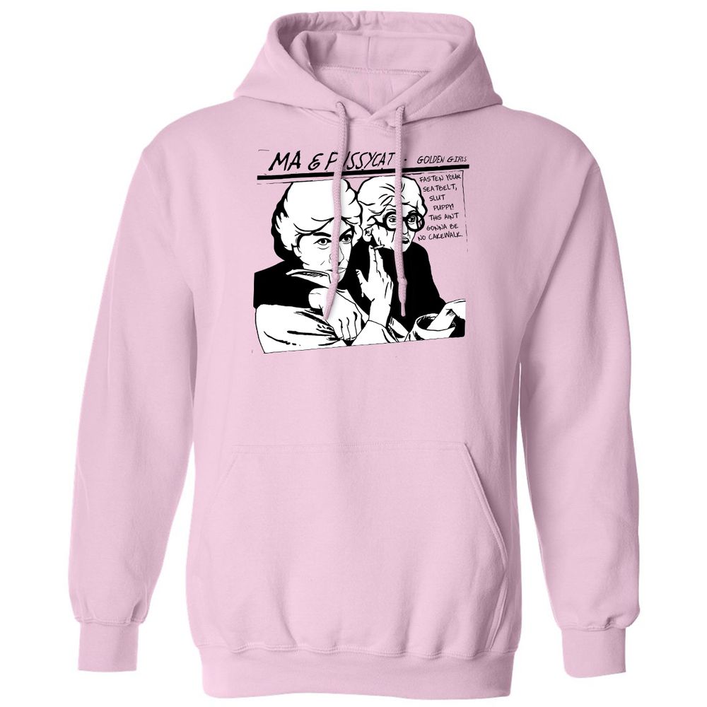 Classic Unisex Hoodie - 68U823RN - Light Pink - 3