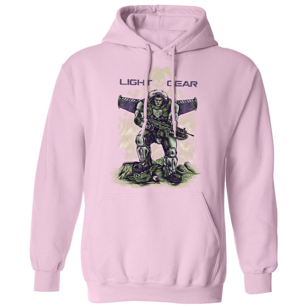 Classic Unisex Hoodie - XFVCTL9M - Light Pink - 3