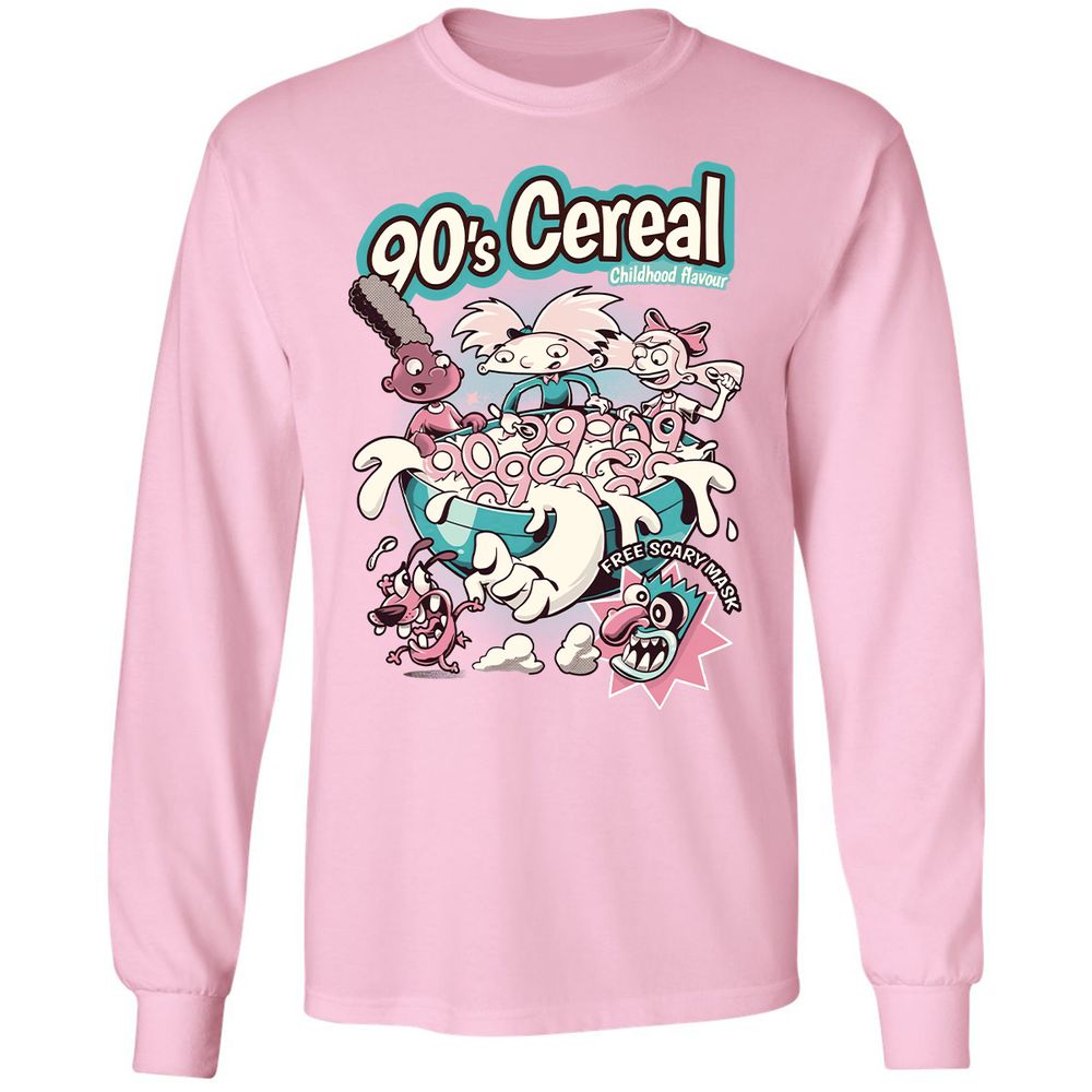 Long Sleeve T-Shirt - TRBF1XJU - Light Pink - 3