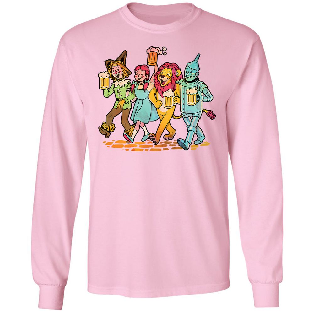 Long Sleeve T-Shirt - XRN6ALXH - Light Pink - 3
