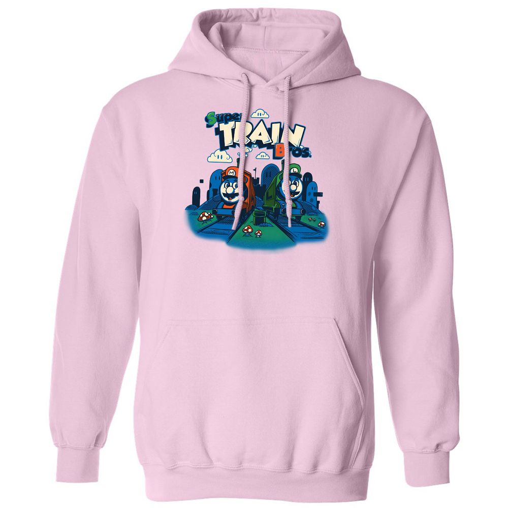 Classic Unisex Hoodie - MT5SWW17 - Light Pink - 3