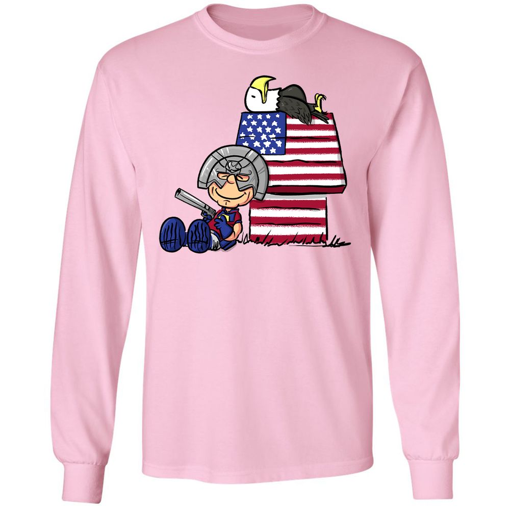 Long Sleeve T-Shirt - QGSTDN7A - Light Pink - 3