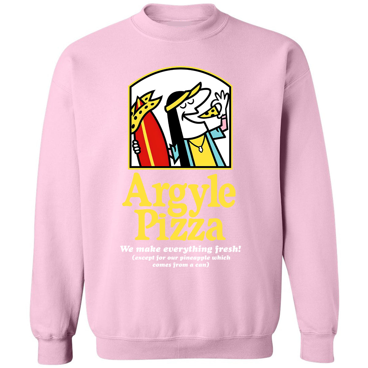 Classic Unisex Sweatshirt - DY5SFYZU - Light Pink - 3