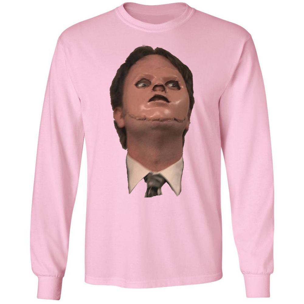 Long Sleeve T-Shirt - QVR9MKYB - Light Pink - 3