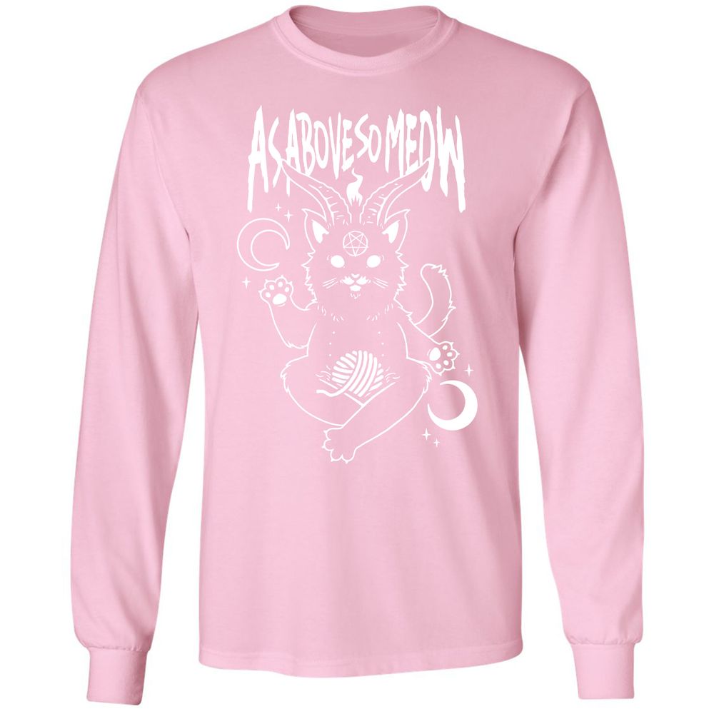 Long Sleeve T-Shirt - Q7L19YLF - Light Pink - 3