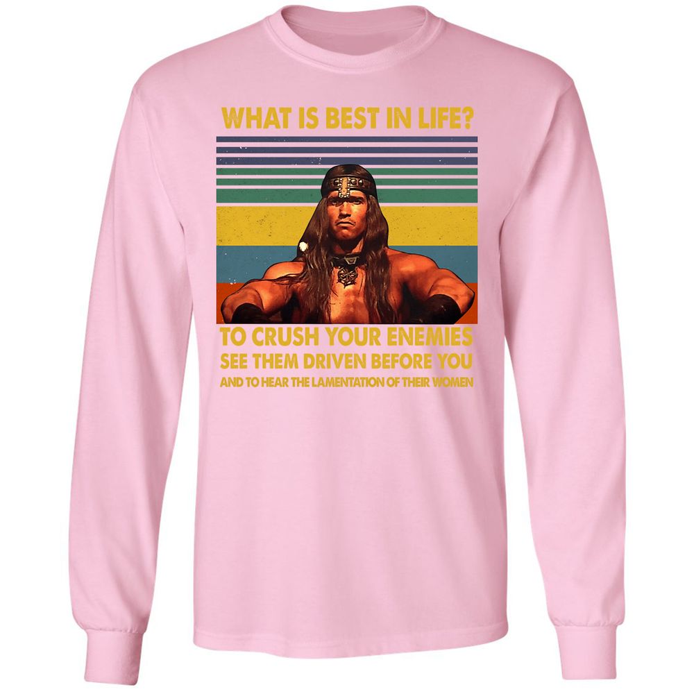 Long Sleeve T-Shirt - 2NCDYFV6 - Light Pink - 3
