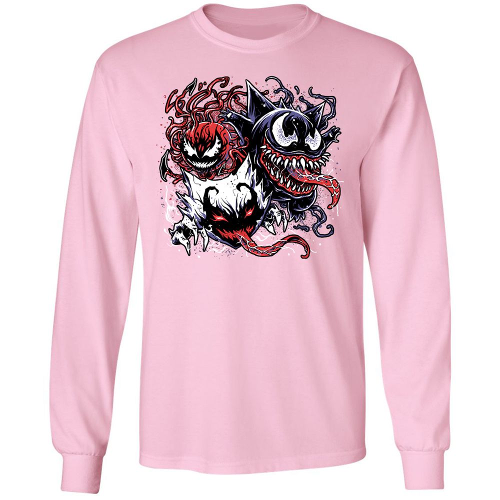 Long Sleeve T-Shirt - HFYZBPBY - Light Pink - 3