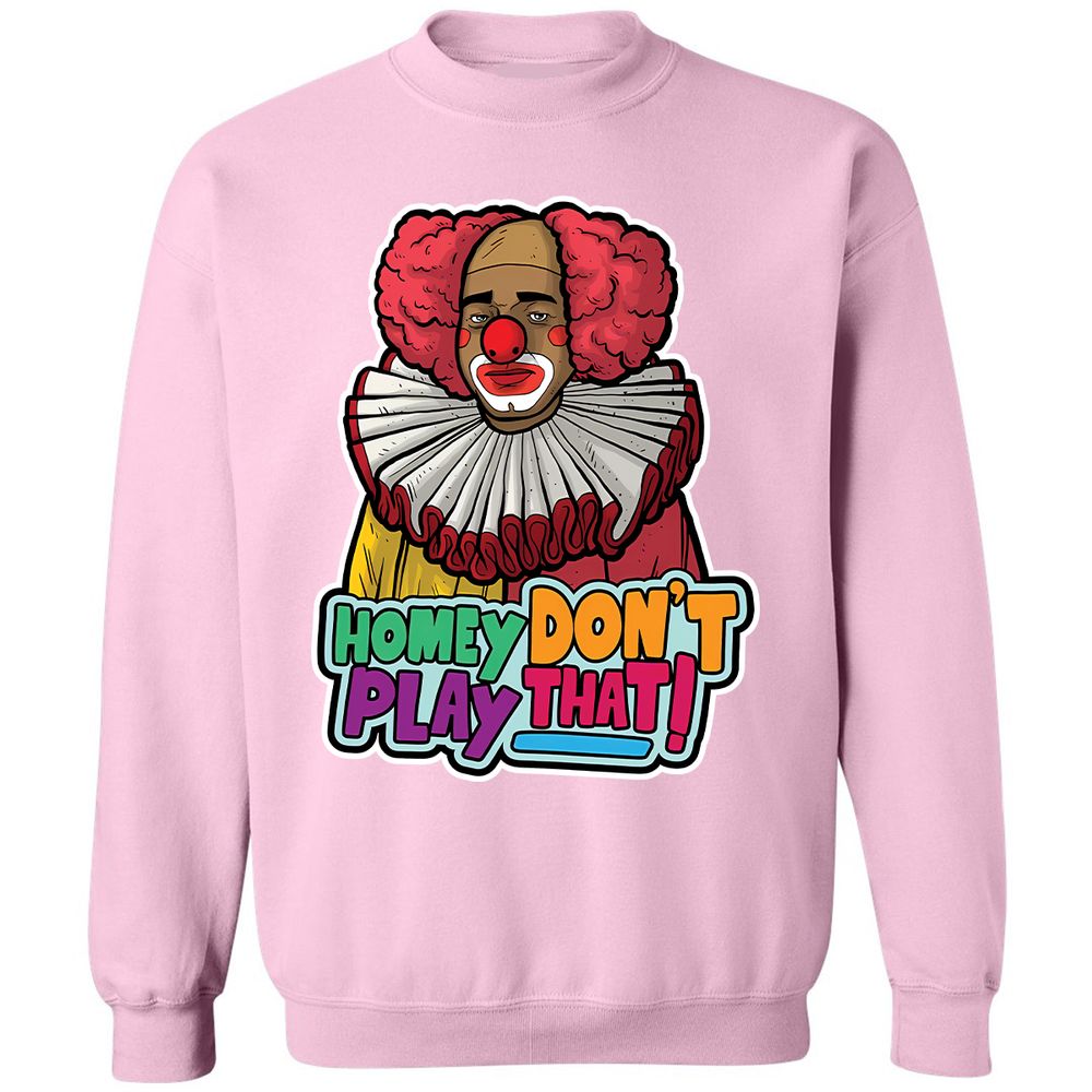 Classic Unisex Sweatshirt - JK6GFDZJ - Light Pink - 3