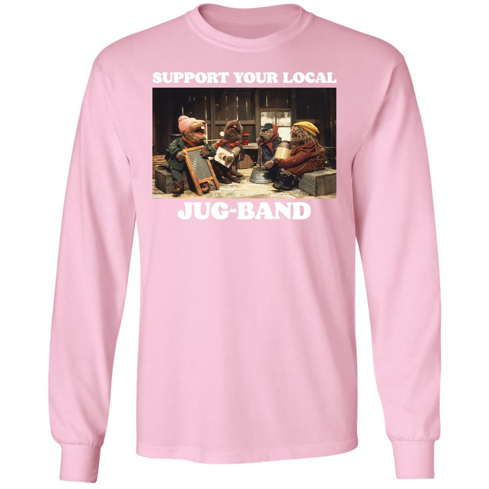 Support Your local - Light Pink - 3