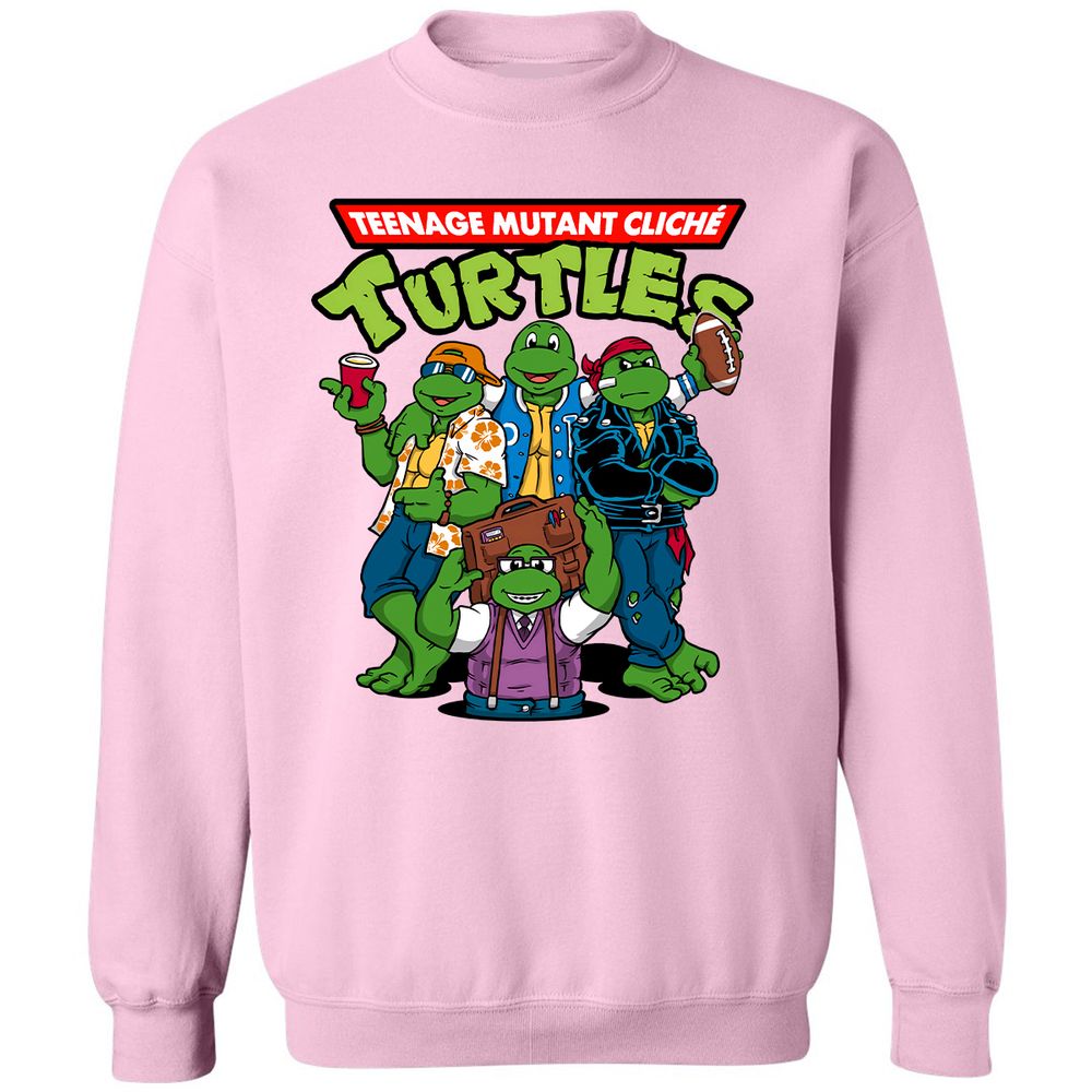 Classic Unisex Sweatshirt - Q59XA1R5 - Light Pink - 3