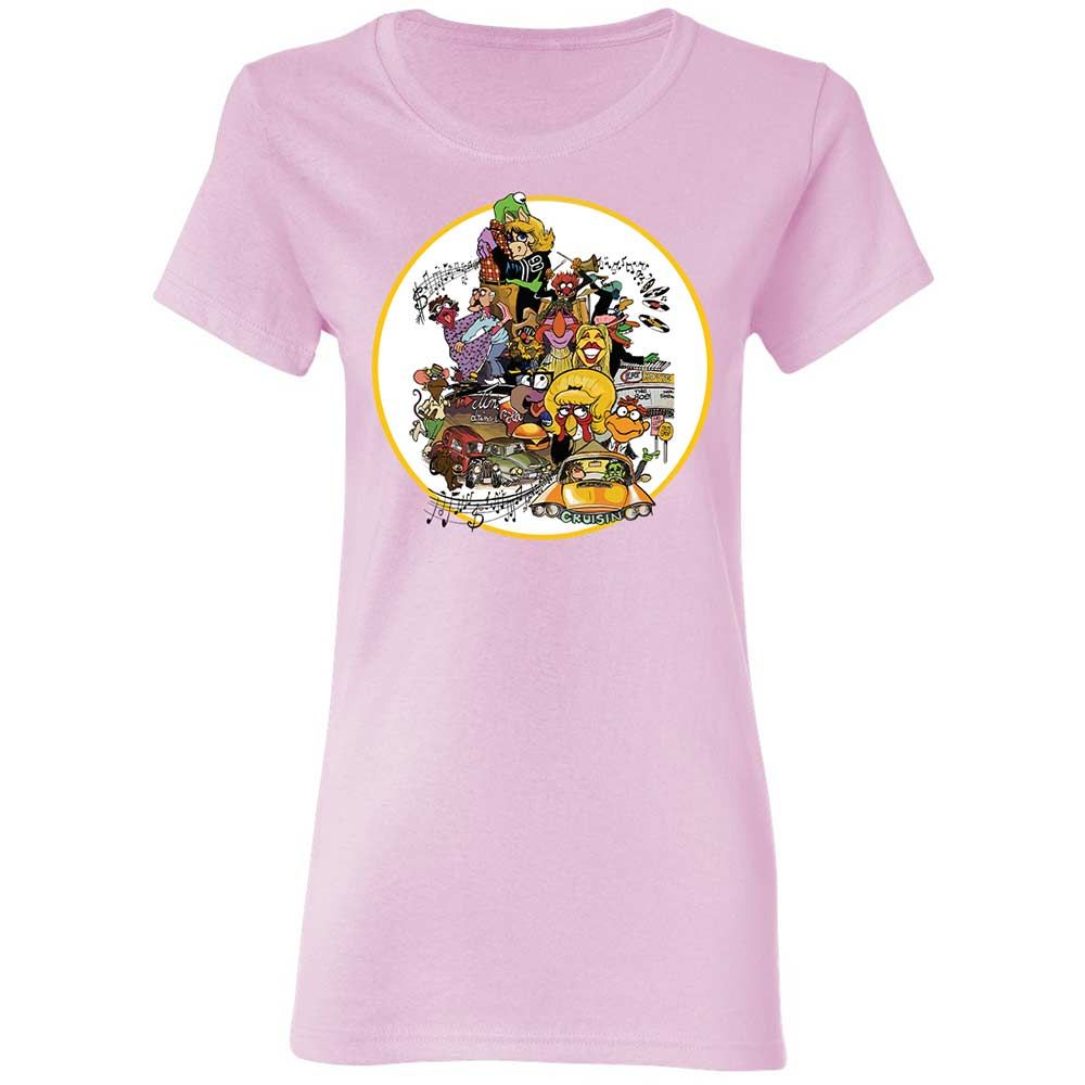 Muppet Graffiti - Light Pink - 3