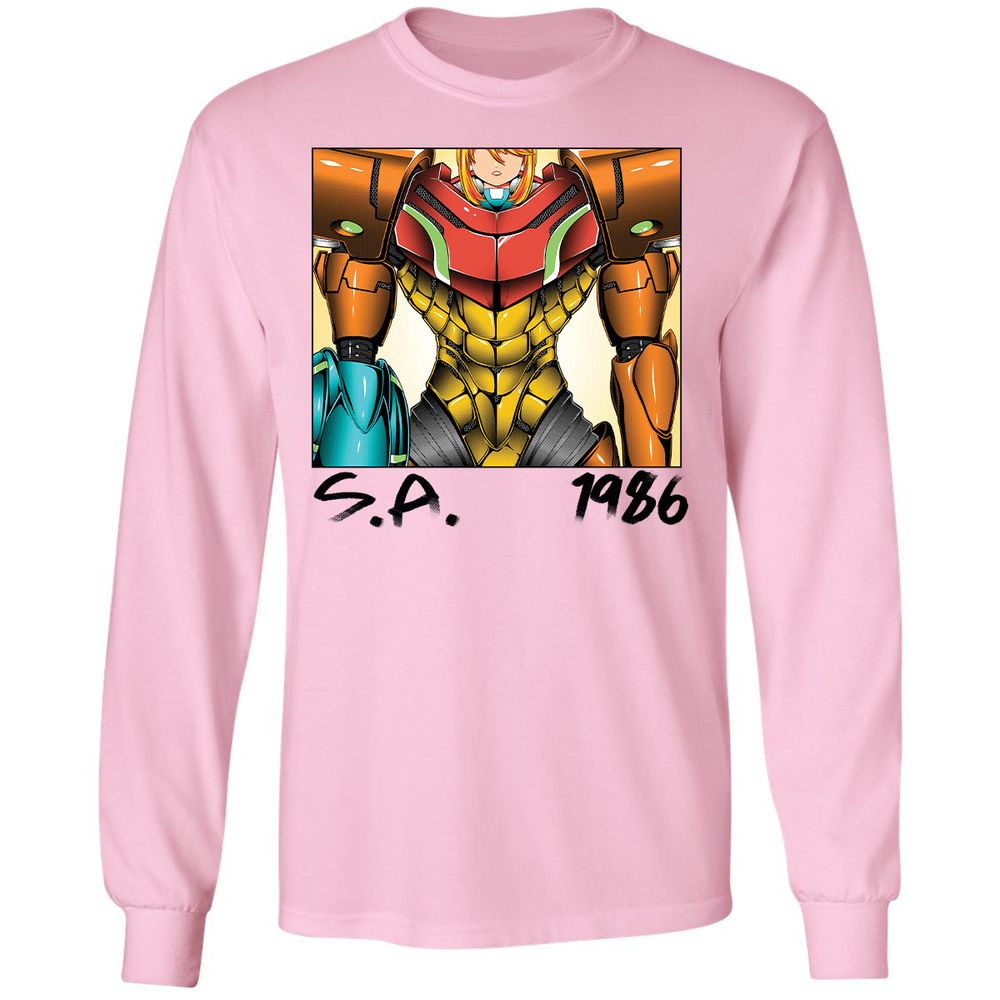 Long Sleeve T-Shirt - 2LUE3P7W - Light Pink - 3
