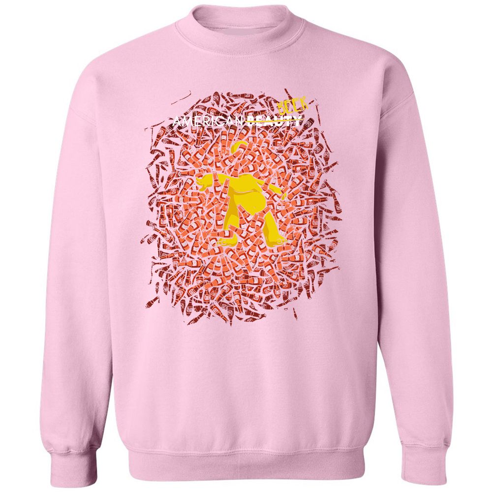 Classic Unisex Sweatshirt - KQEU8CWX - Light Pink - 3