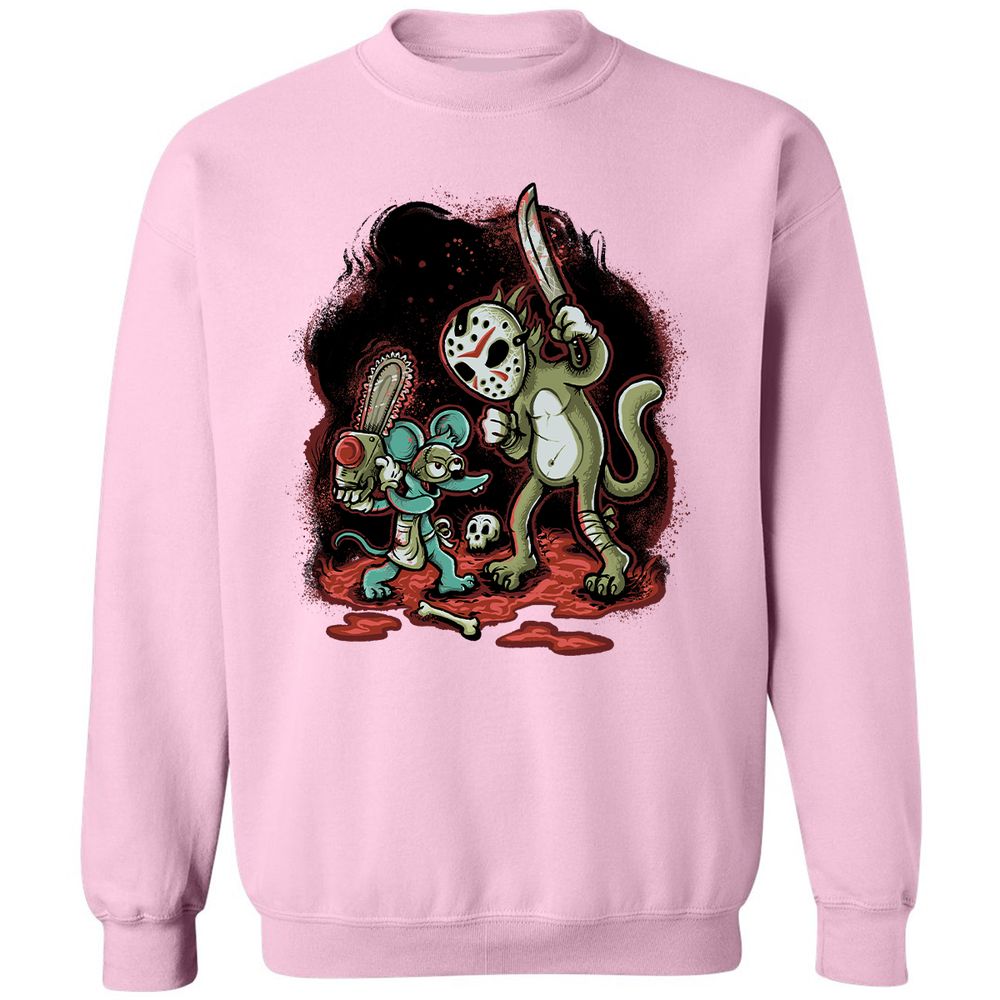 Classic Unisex Sweatshirt - 8VDV3HYS - Light Pink - 3