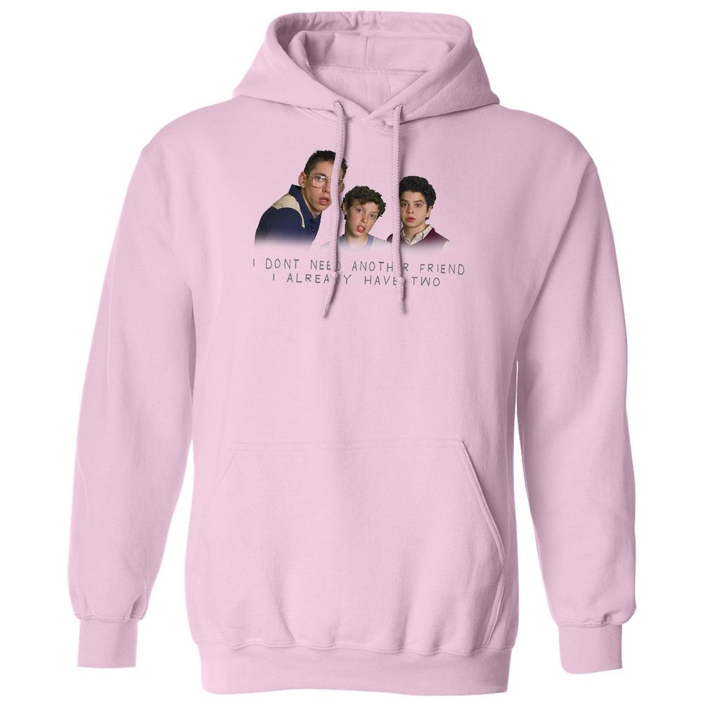 Classic Unisex Hoodie - X4AAV4J6 - Light Pink - 3