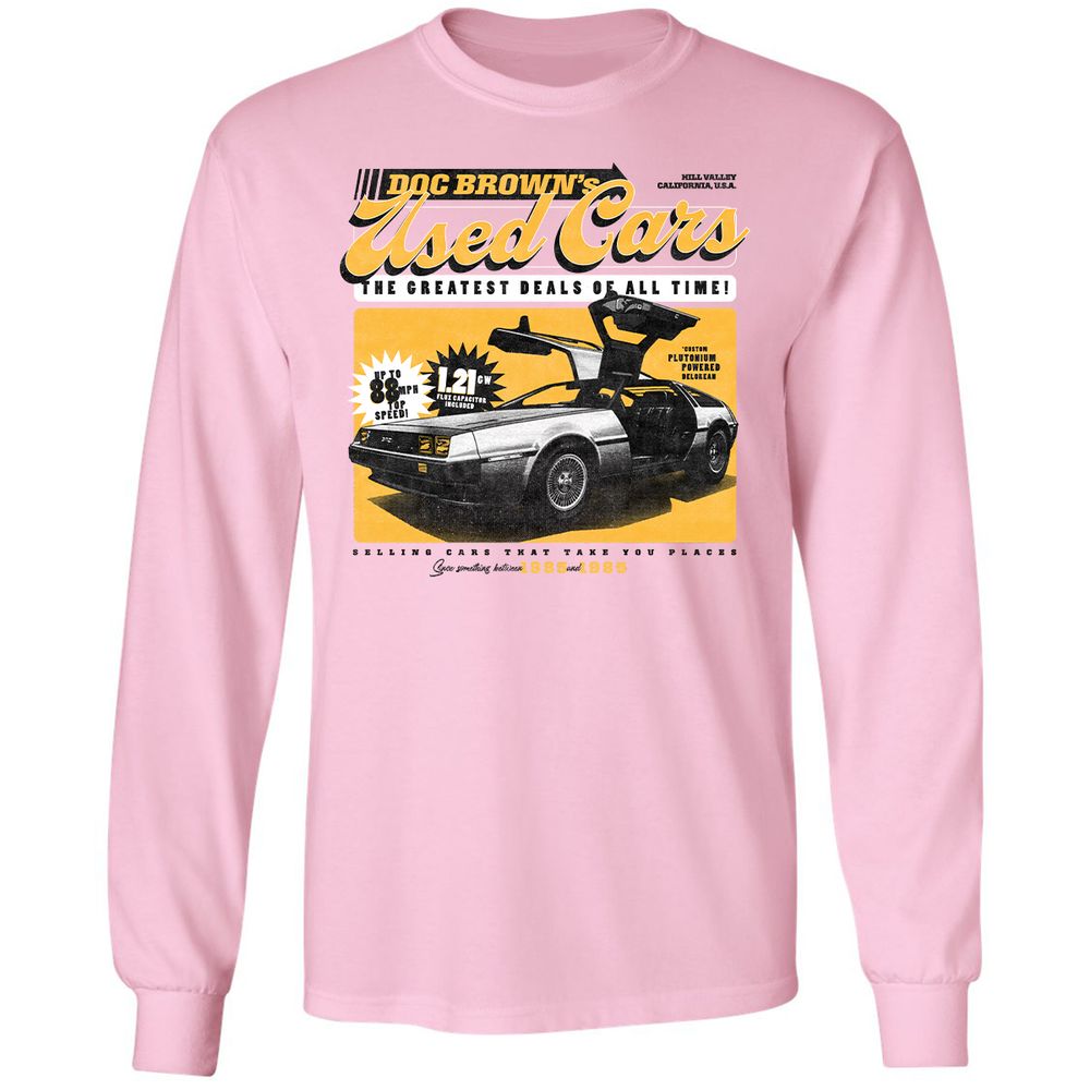 Long Sleeve T-Shirt - H2J8WR64 - Light Pink - 3