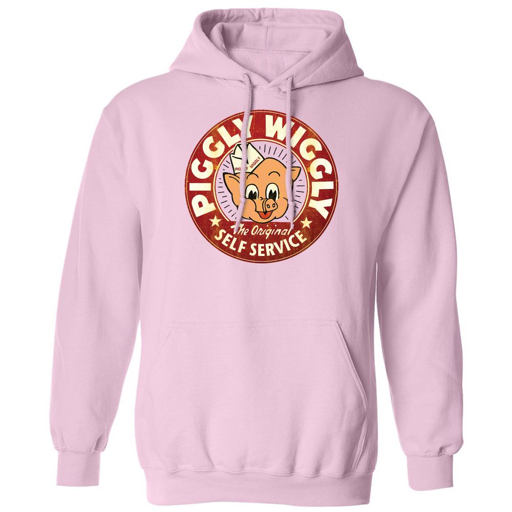 Classic Unisex Hoodie - LSUAG5JX - Light Pink - 3