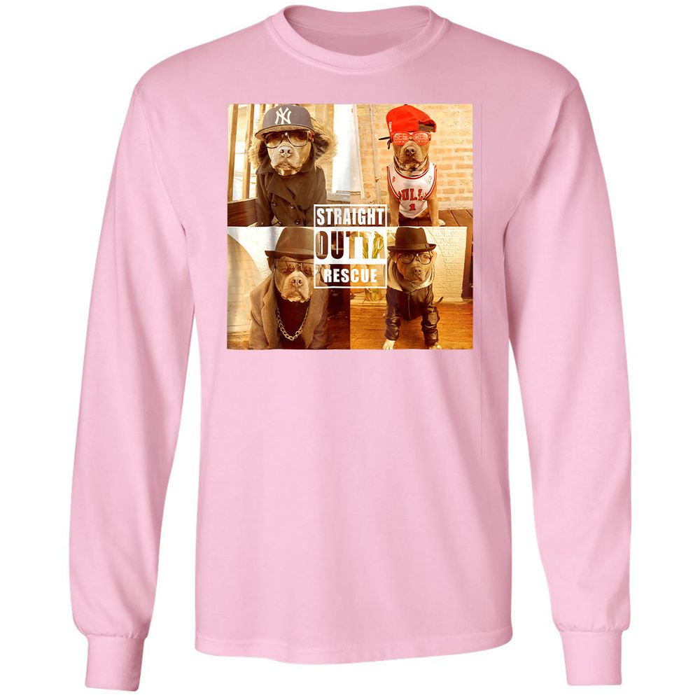 Long Sleeve T-Shirt - P9WYFMK6 - Light Pink - 3