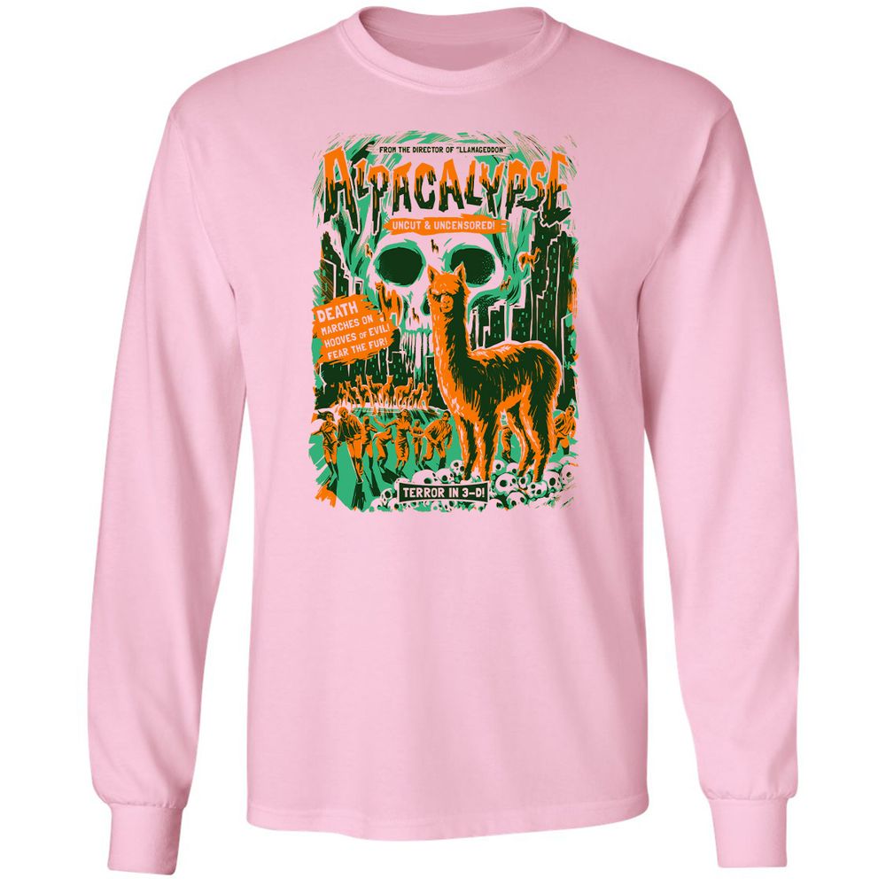Long Sleeve T-Shirt - 4TF2AY5T - Light Pink - 3