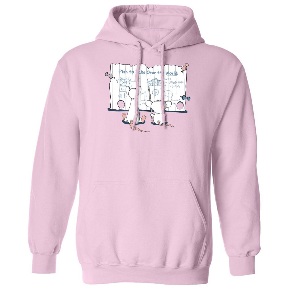 Classic Unisex Hoodie - WNWGQ48H - Light Pink - 3
