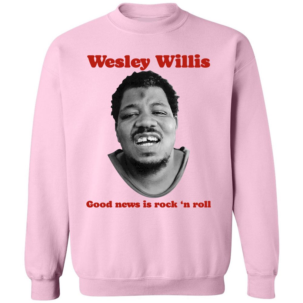 Wesley Willis - Light Pink - 3