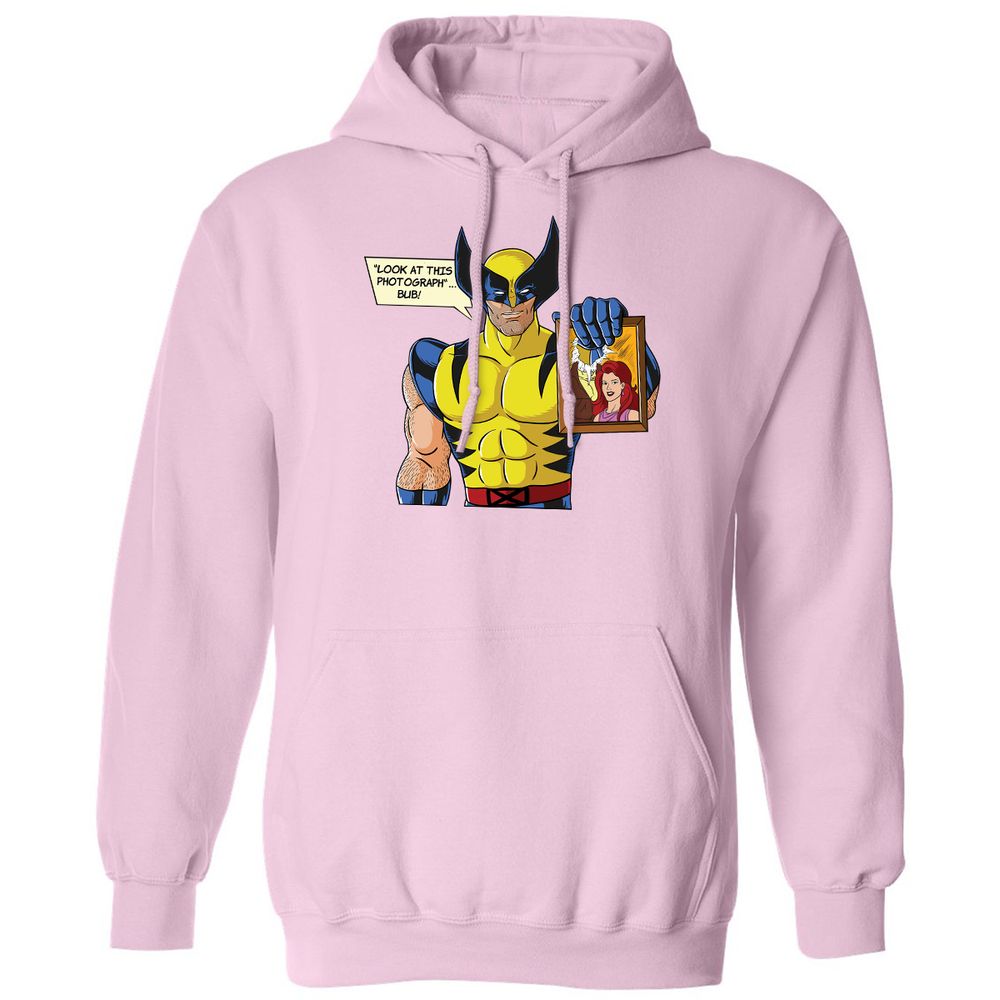 Classic Unisex Hoodie - 4J2BEJFY - Light Pink - 3